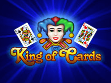 King Of Cards на зеркале клуба