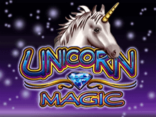 Unicorn Magic на зеркале клуба
